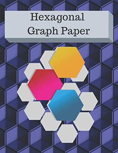 Hexagonal Graph Paper Notebook: Organic Chemistry Notebook | Biochemistry Note Book| Hexa Grid Pattern for Easy Molecular Structure Drawing | 8.5 x11 inches 120 Pages | Reflective Blue