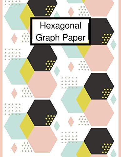 Hexagonal Graph Paper Notebook: Organic Chemistry Notebook | Biochemistry Note Book| Hexa Grid Pattern for Easy Molecular Structure Drawing | 8.5 x11 inches 120 Pages | Pink