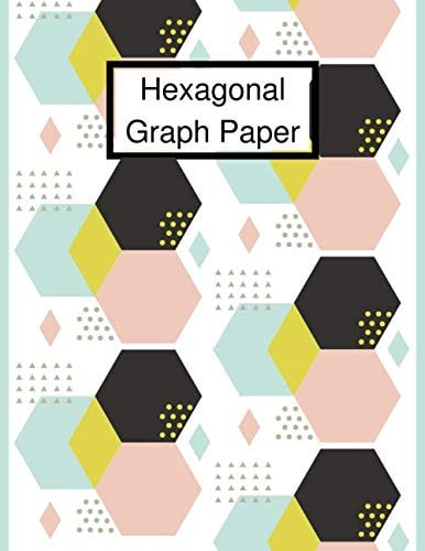 Hexagonal Graph Paper Notebook: Organic Chemistry Notebook | Biochemistry Note Book| Hexa Grid Pattern for Easy Molecular Structure Drawing | 8.5 x11 inches 120 Pages | Blue