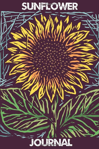 Sunflower Journal Sunflower Dot Grid Journal to Write In
