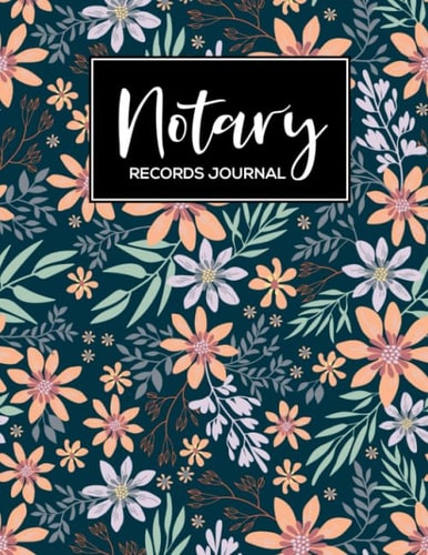 Notary Records Journal: Official Public Notary Log Book Design 2
