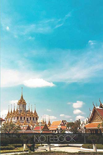 Notebook - Travel Journal - 110 pages: Bangkok, Thailand - Buddhist Temple