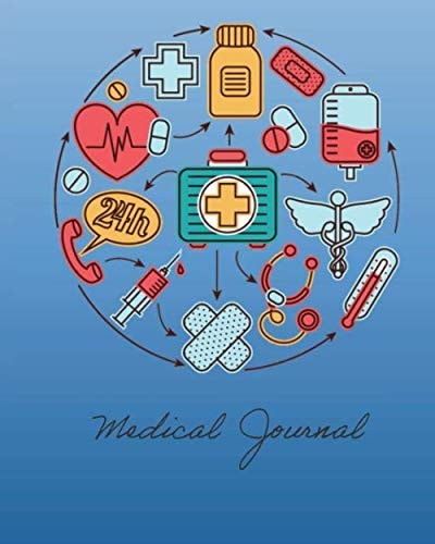 Personal Health Record Keeper Medical Notebook Journal Organizer Logbook for Patients and Caregivers, Personal Record Keeper, Medication Records, Procedures, Appointments and More