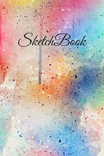 Sketchbook, a Journal (6"X9") with Blank Paper for Drawing, Doodling, Painting, School, Class and Home.: A perfect gift for adults, kids, artists, students.