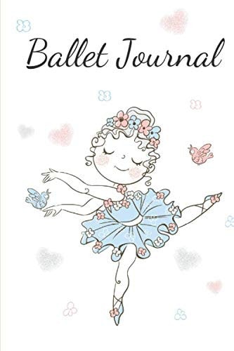 Ballet Journal: Writing Journal Lined for people who loves dancing | Composition Notebook | 100 pages | 6 x 9 in.