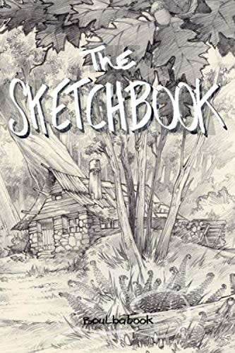 The Sketchbook: 6 by 9 100 blank pages Notebook for Drawing, Writing, Painting, Sketching or Doodling