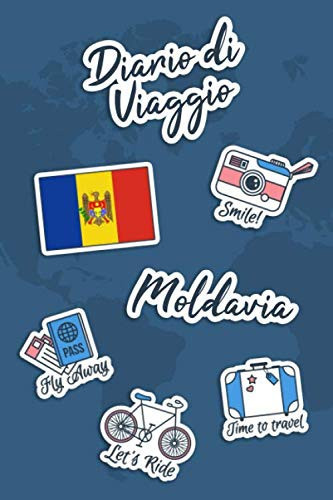 Diario di Viaggio Moldavia: Diario di viaggio da compilare | 106 pagine, 15,24 cm x 22,86 cm | Per accompagnarvi durante il vostro soggiorno (Italian Edition)