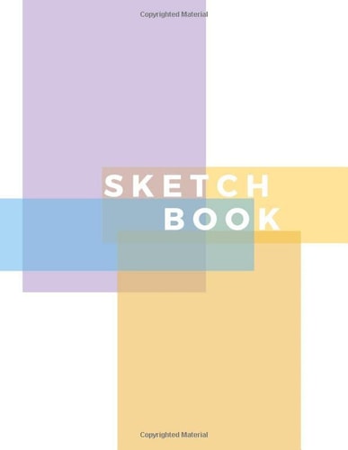 A Sketchbook, Large Notebook& Journal with Blank Paper for Drawing, Writing, Doodling, Painting. A great gift for artists, kids, adults, students, and creative people...etc