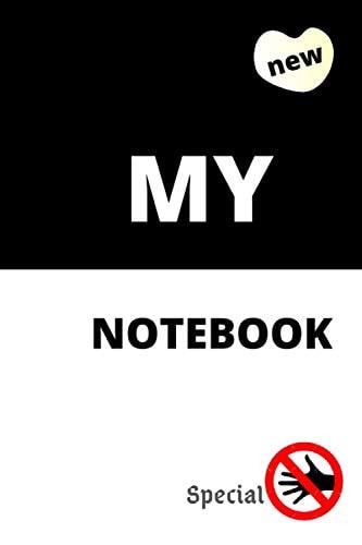 TITLE: MY NOTEBOOK . NEW . Fought: Notebook, Journal, Diary, Scrapbook (110 Pages, Blank, 6 x 9)