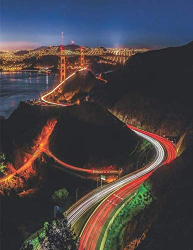 San Francisco Journal: San Francisco Notebook | Travel Journal | Lined A4 Paper To Write In, SF San Fran Frisco The City Diary For College University ... Dummies Boys Girls, Notepads For Writing Pads