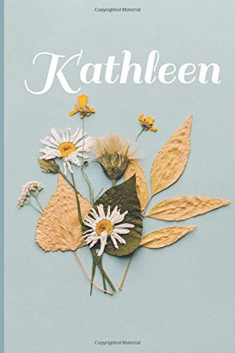 Kathleen: A Personalized Name Dot Journal, Bullet Grids for Creative Designs and to Keep You Organized! (6x9)
