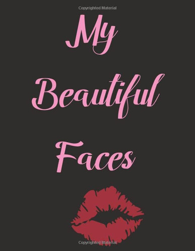 My Beautiful Faces: Blank Makeup Face Charts For Artist