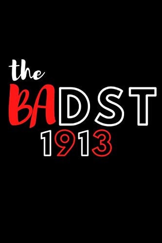 The BaDST 1913 - Delta Sigma Theta - Greek Journals - Divine 9: 6x9 Blank Journal/Notebook