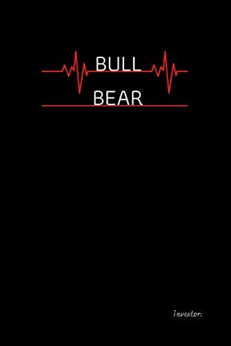Bull Bear Investor Lined Journal, 100 White Pages: ์Investor Lined Notebook