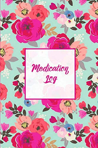 Medication Log Track Medications Information, Keep Daily, Details Record, Medicine Health Tracker, Journal, Book
