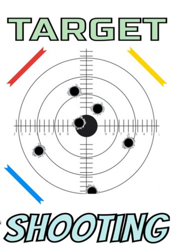 Target shooting: Target Shooting Log, Range, Sporting, Diagrams and Data Logbook / Record your Results, Improve your Skills and Accuracy 7X10 135 pages