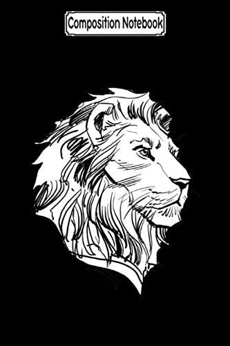 Composition Notebook: Lion King Adult Simba Profile Sketch Journal/Notebook Blank Lined Ruled 6x9 100 Pages