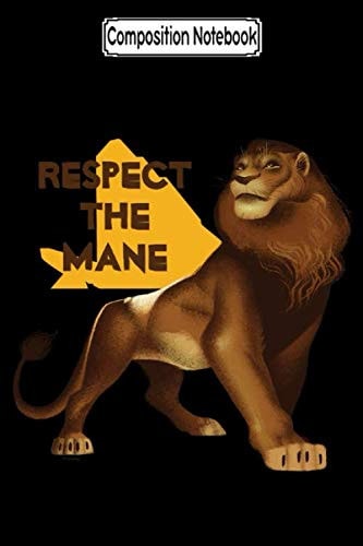 Composition Notebook: Lion King Simba On Pride Lands Journal/Notebook Blank Lined Ruled 6x9 100 Pages