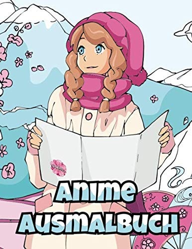 Anime Ausmalbuch Manga Illustrationen Zum Malen