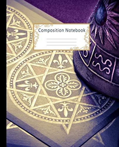 Composition Notebook: Wide Ruled Lined Paper Notebook Journal: Astrological Symbols Workbook for Girls Kids Teens Students for Back to School and Home College Writing Notes