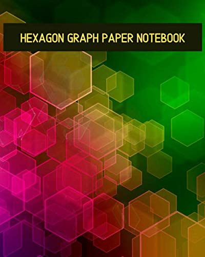 Hexagon Graph Paper Notebook: Organic Chemistry 100 page Notebook