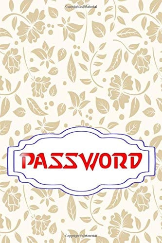 Password Logbook Cat I Will Remember Internet Password Book Size 6x9 INCH ~ Funny - Tabs # Personal ~ Matte Cover Design White Paper Sheet 108 Page Standard Prints