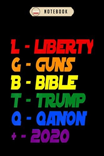 Notebook: Trump lgbtq 2020 Notebook, Trump Journal Notebook Gifts, Blank Lined Paperback Journal, 100 pages, 6 x 9 | Trump Gifts