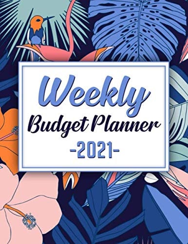 Weekly Budget Planner 2021: Weekly Budget Planner Notebook Budgeting Workbook Finances Organizer Financial Expense Savings Bills Debt Payment Planner (January-December 2021)