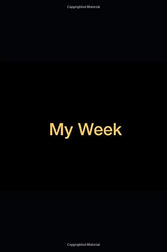 My Week: Weekly Day Planner