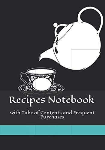 My Recipe Inspirations Recipe Notebook Perfect for Keeping Track of Your Recipes Or Recipes You Want to Try