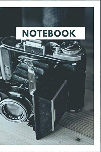 “A portrait is not made in the camera but on either side of it.”: lined notebook