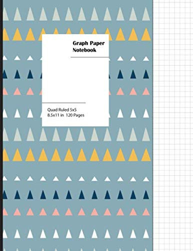 Graph Paper Composition Notebook: Quad Ruled 5 squares per inch, Math and Science Composition Notebook for Student and Teacher (Large, 8.5 x 11)