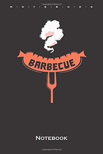BARBECUE Bratwurst Notebook: Checkered Journal/Logbook for Fans and friends of roasting over an open flame