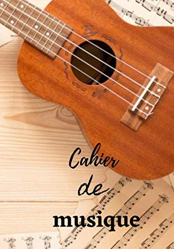 cahier de musique: Carnet de partitions Papier manuscrit 10 portées par page (French Edition)
