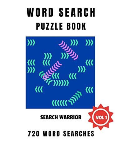 Word Search Puzzle Book: Search Warrior Volume 1