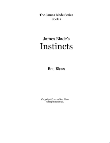 James Blade's Instincts