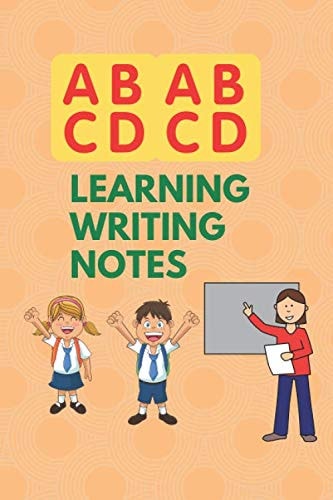 ABCD WRITING FOR KIDS: Dotted notebook wonderful for kids to learn writing , 6*9 inch , 120 pages .