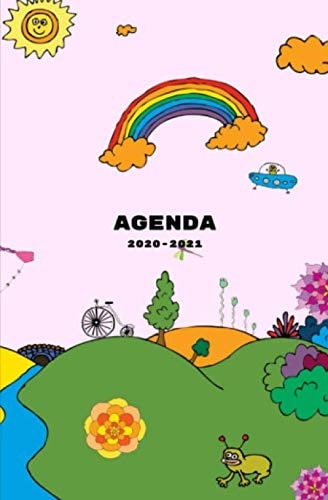 Agenda 2020 2021 Début Juillet 2020 à Fin Juillet 2021 | Agenda Scolaire 2020 2021 Semainier | Agenda 2020 2021 Journalier | Agenda 2020 2021 Fille| Agenda 2020 2021 Fille Primaire | Agenda 2020 2021 Fille Collège| Agenda 2020 2021 Rose|13,3 X 20,3 Cm |