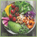 2021 I'm Vegetarian : 2021 Wall and Office Calendar, 12 Month Calendar