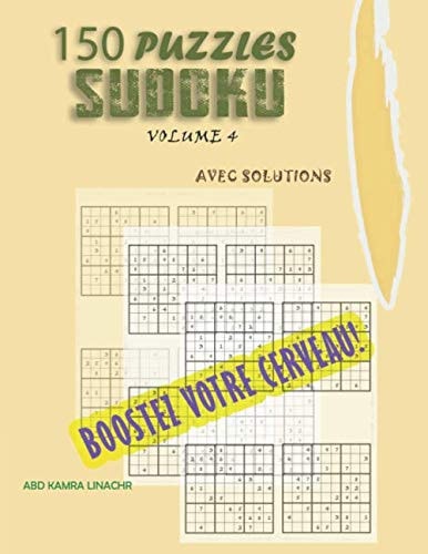 150 Puzzles SUDOKU Volume 4 (French Edition)