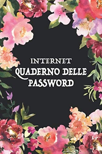 Quaderno delle Password: Libro delle Password - Libretto Password , Ca. A5 (Italian Edition)