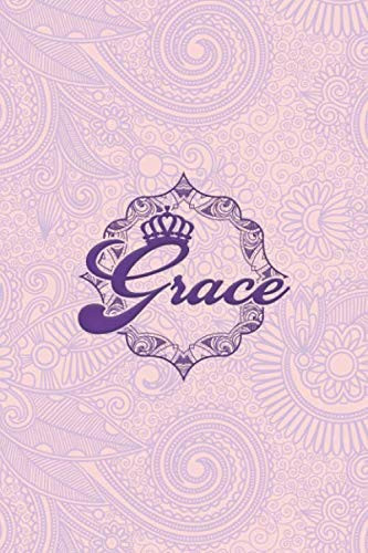 Grace- i'm Grace, nootbook: Ruled 6x9 - 100 pages Ruled writing journal lined. diary. notebook "Grace"-, a notebook. this notebook for " Grace", ... name of "Grace" in the notebook cover.