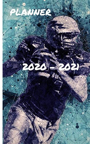 PLANNER 2020 - 2021: dated middle / high school student planner - agenda foot