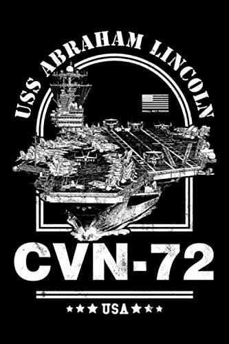 CVN-72 USS Abraham Lincoln - Notebook: Aircraft Carrier Notebook or Journal