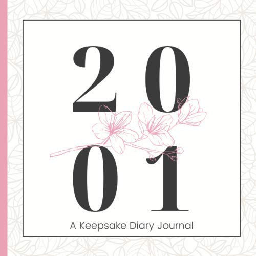 2001: A Keepsake Birthday Gift with Pages for Penning Well-Wishes & Little Notes | A Thoughts and Wishes Message Log Diary Journal and Guest Book for Her