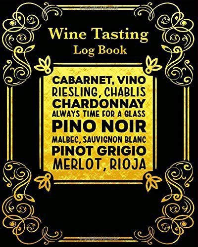 Wine Tasting Log Book Always Time for a Glass, Novelty Gift Ideas for Wine Lovers, Unique Wine Gift Ideas, Wine Reviews