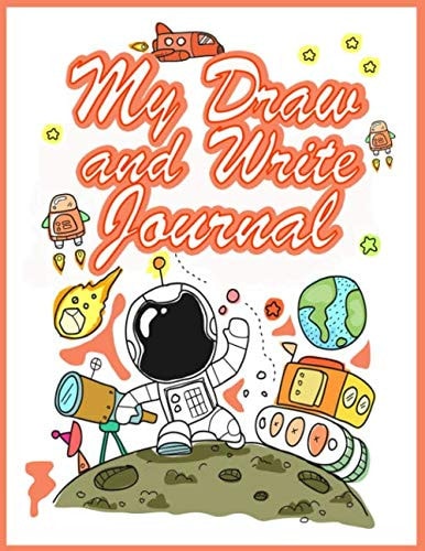 My Draw and Write journal: story notebook for kids , dotted 100+ mid-line and picture space pages for sketching ,drawing and writing . (primary composition notebook size 8.5*11 (comic book)