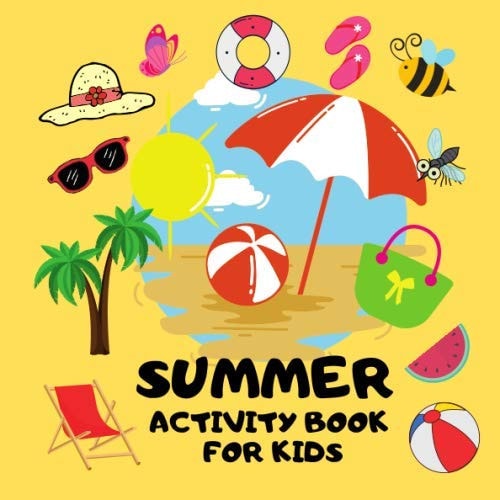 Summer Activity Book For Kids: Counting book for toddlers