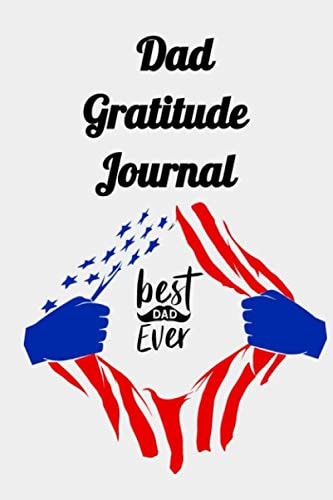 Dad Gratitude Journal Best Dad Ever - Dad Is My Hero