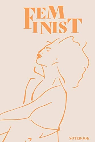 Feminist Notebook: Blank Lined Journal Lined Notepad Female Girls Paperback 6x9